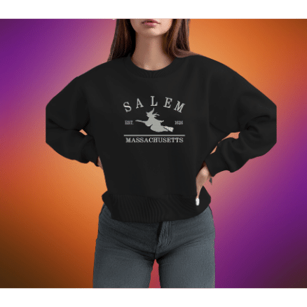 Salem embroidered sweatshirt