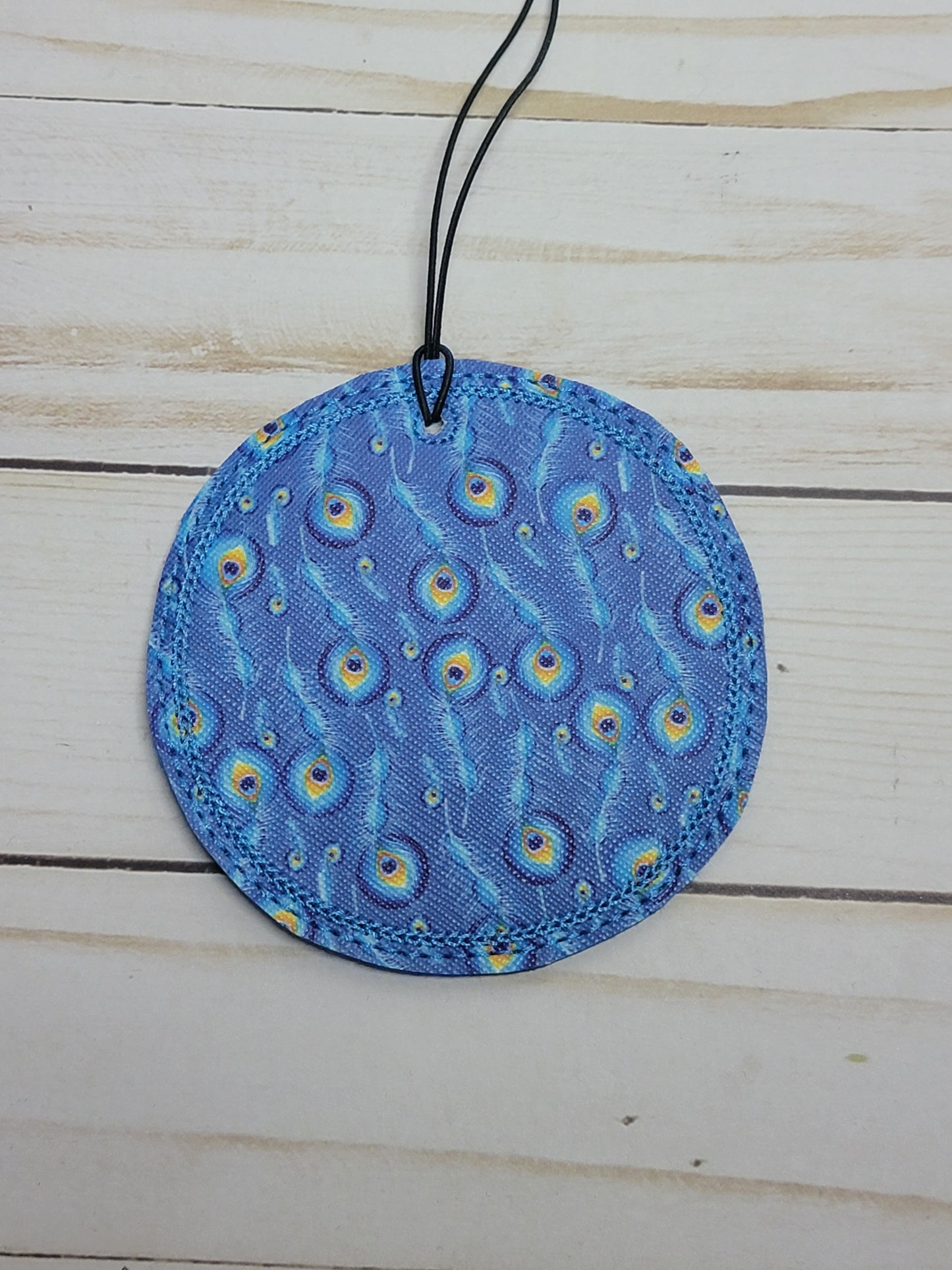 Peacock feathers/ Car freshie