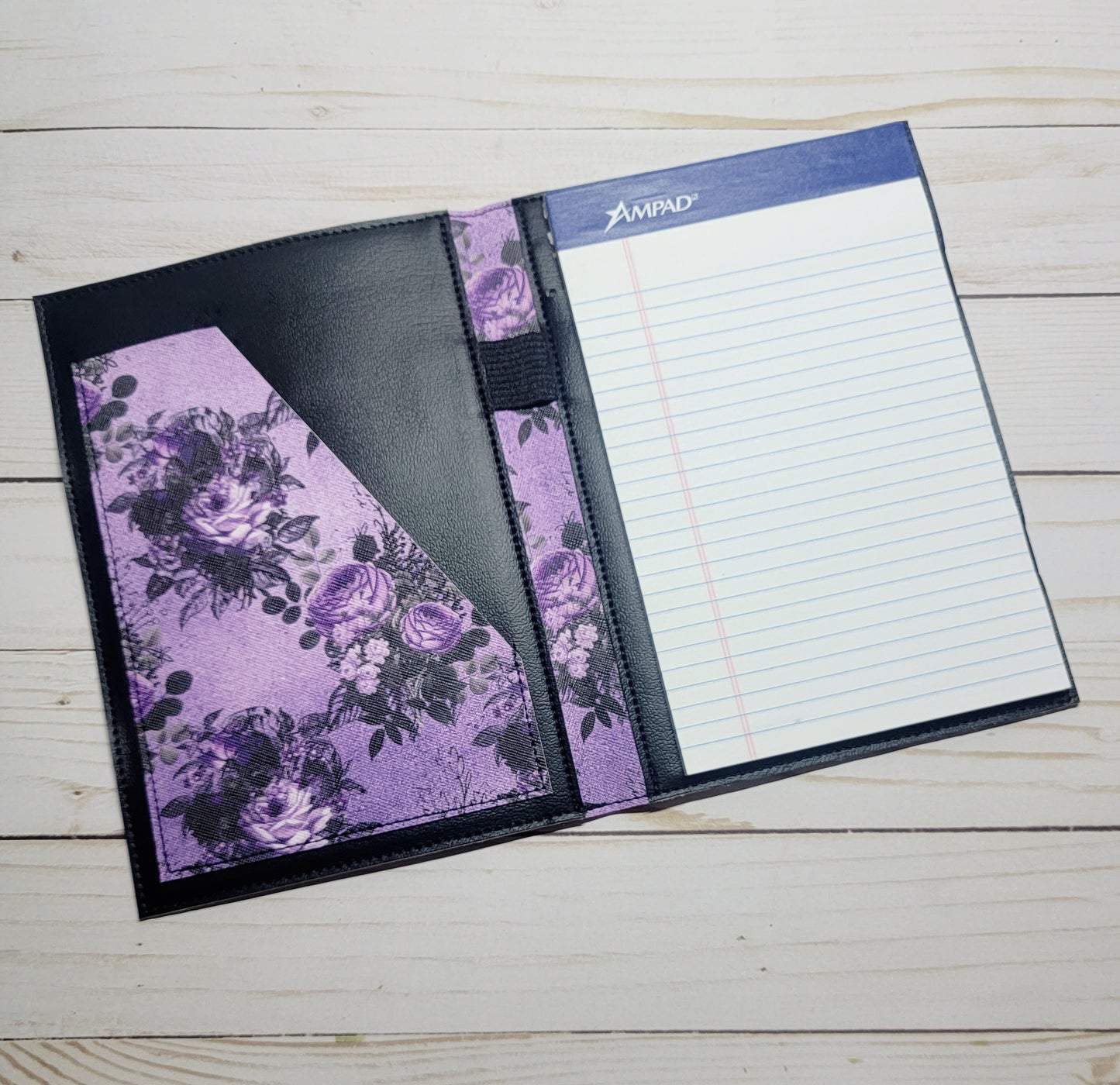 Purple Rose Notebook cover