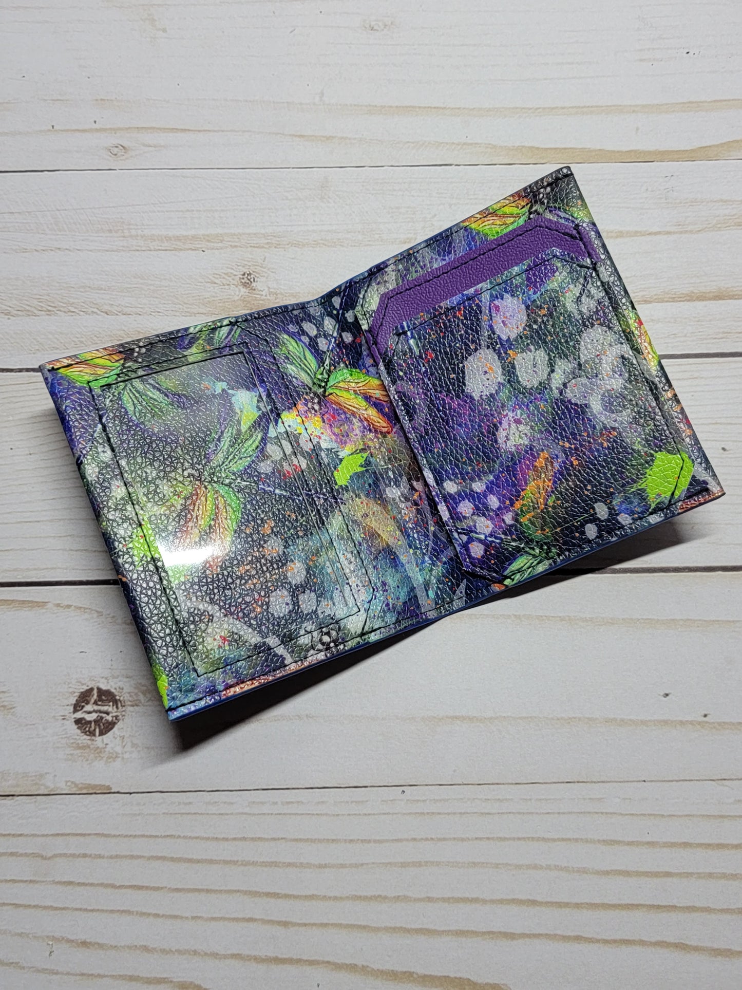 Dragonfly Bifold Mini Wallet