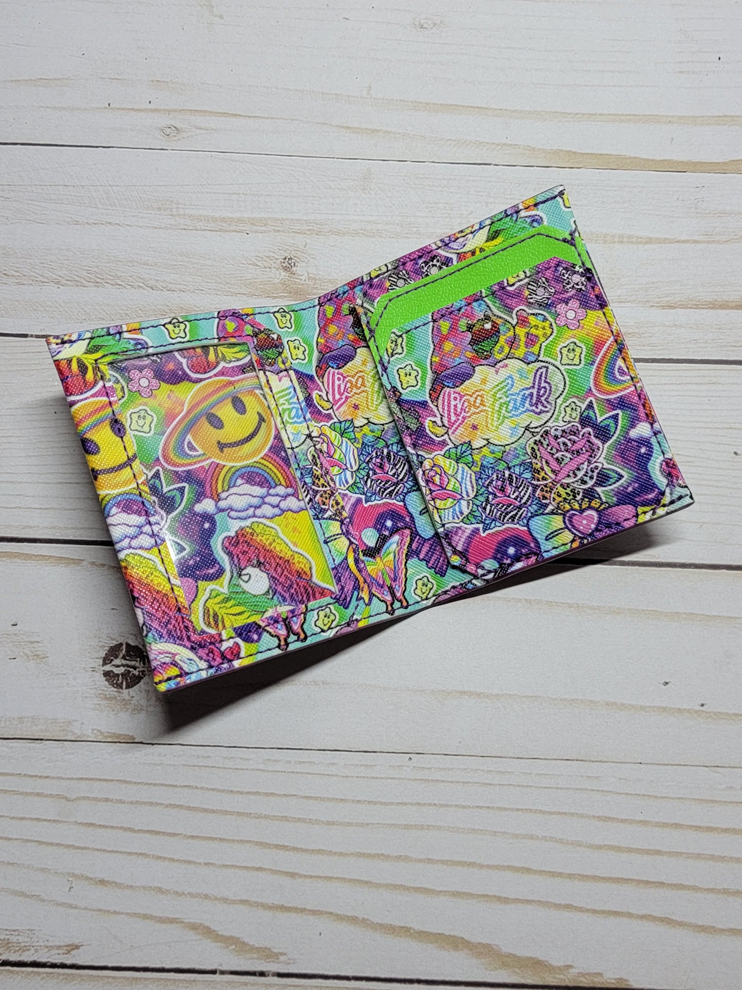 Retro L.F Bifold Mini Wallet