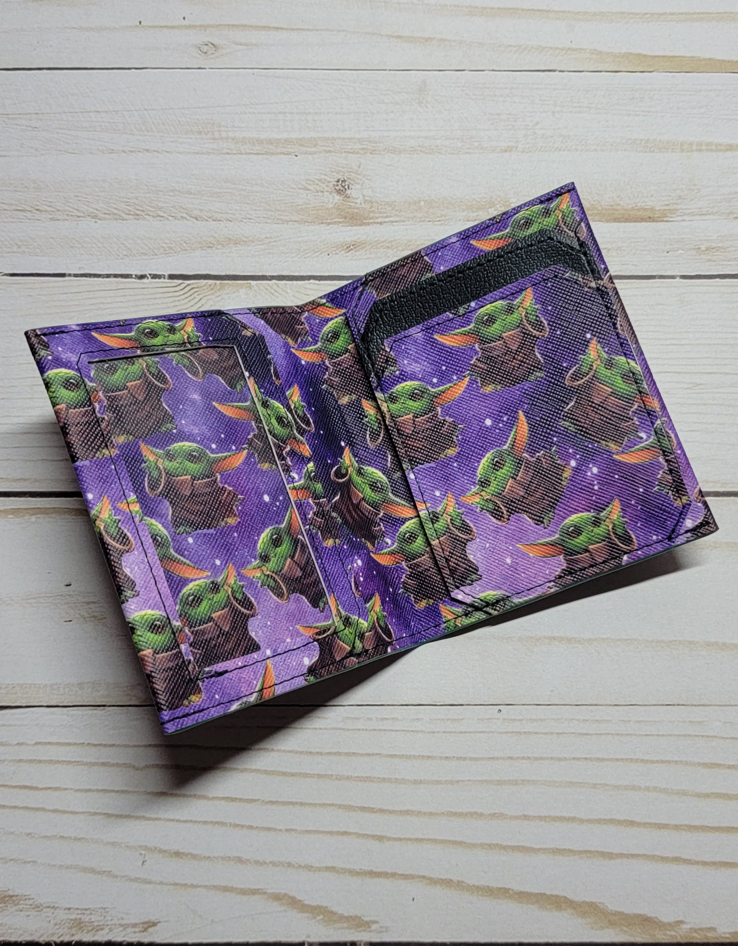 Little Green Baby Bifold Mini Wallet