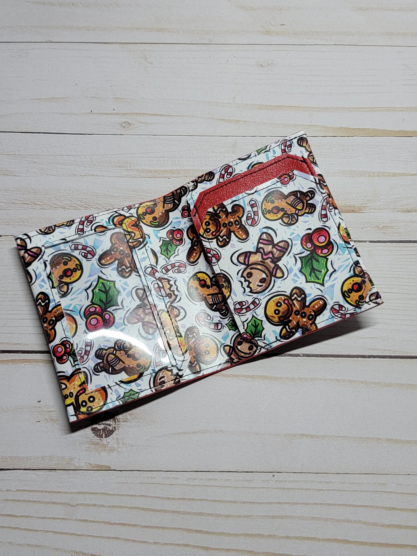 Gingerbread Bifold Mini Wallet