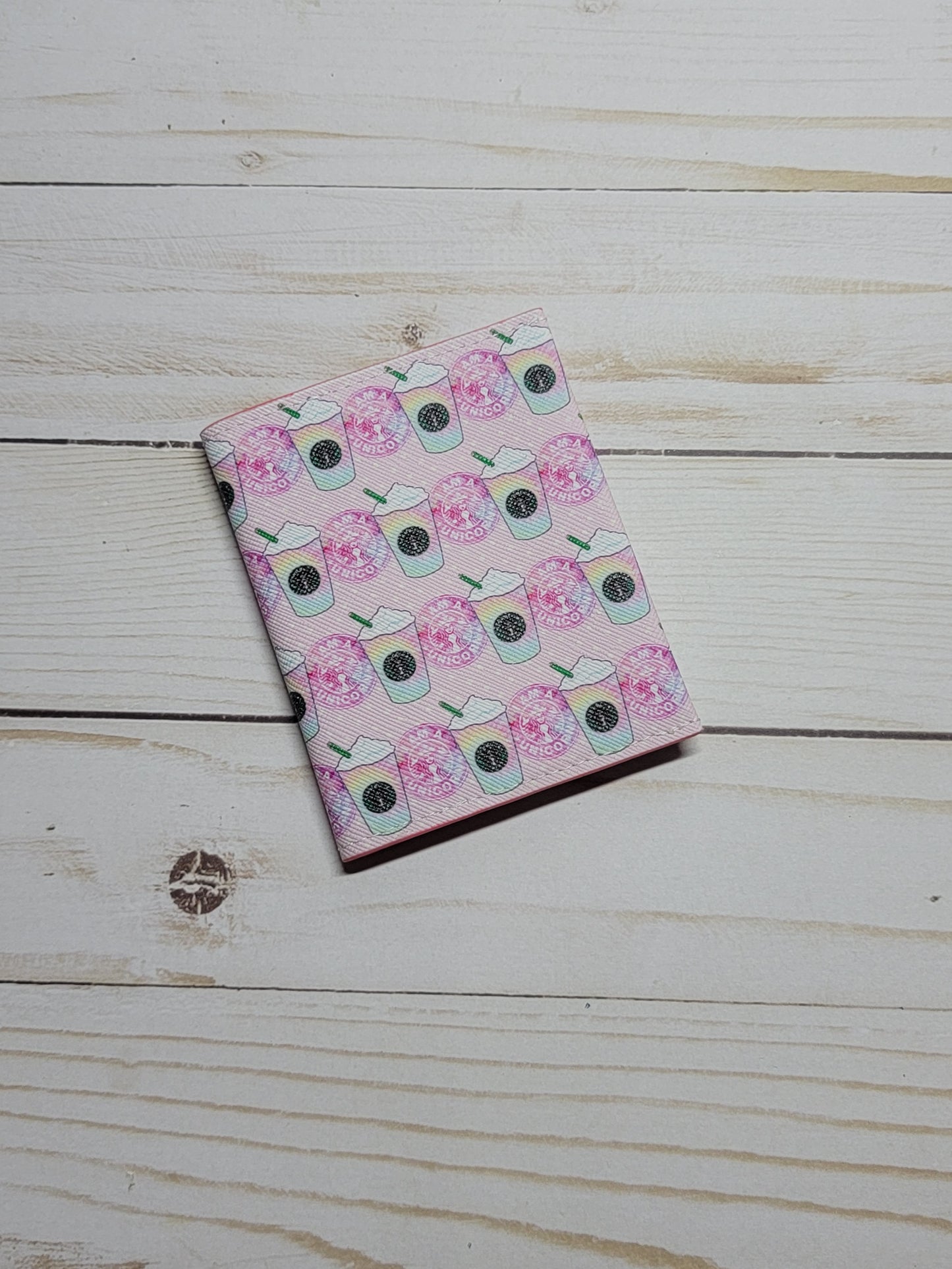 Unicorn Coffee Bifold Mini Wallet
