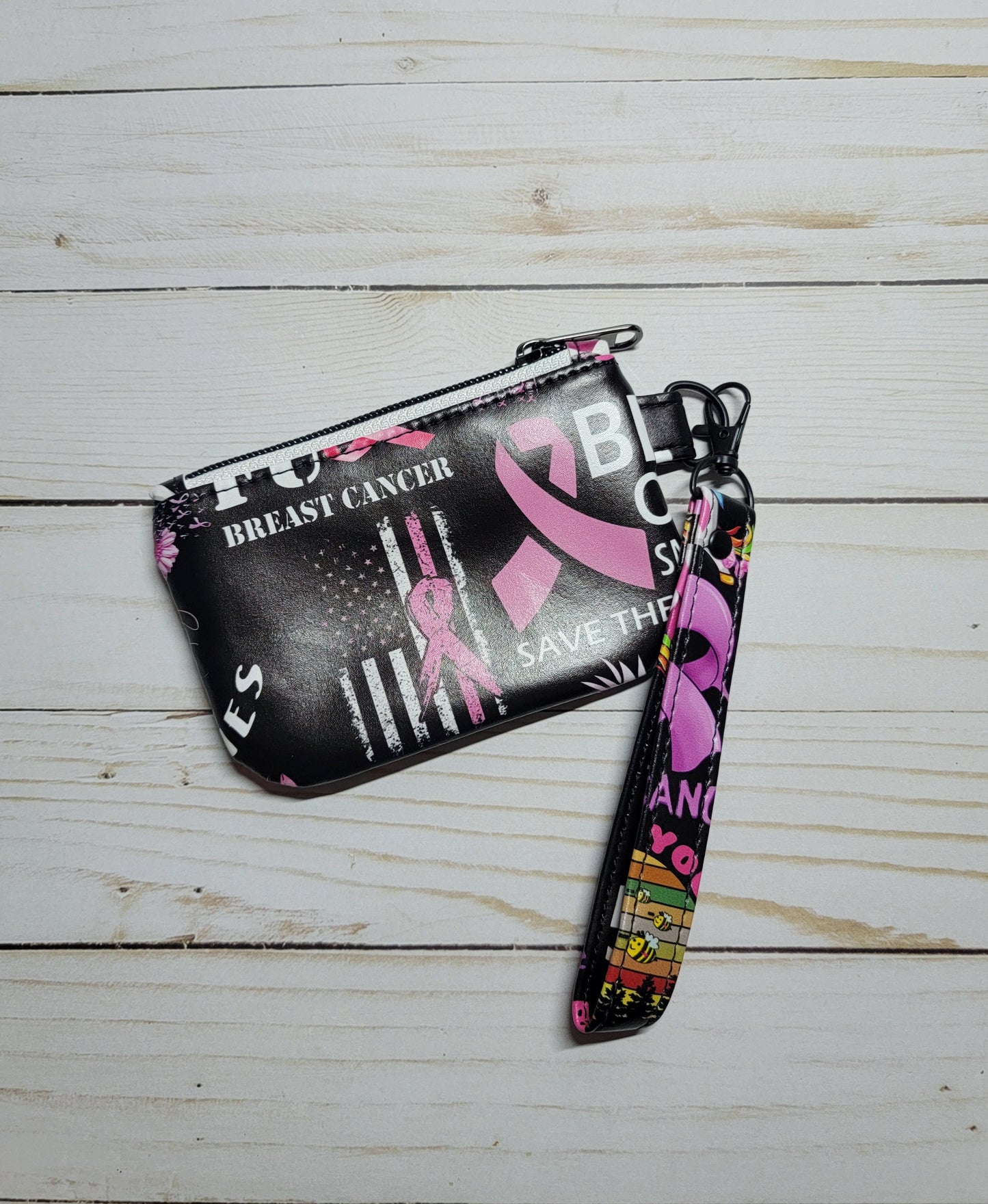 Breast Cancer ID Wristlet