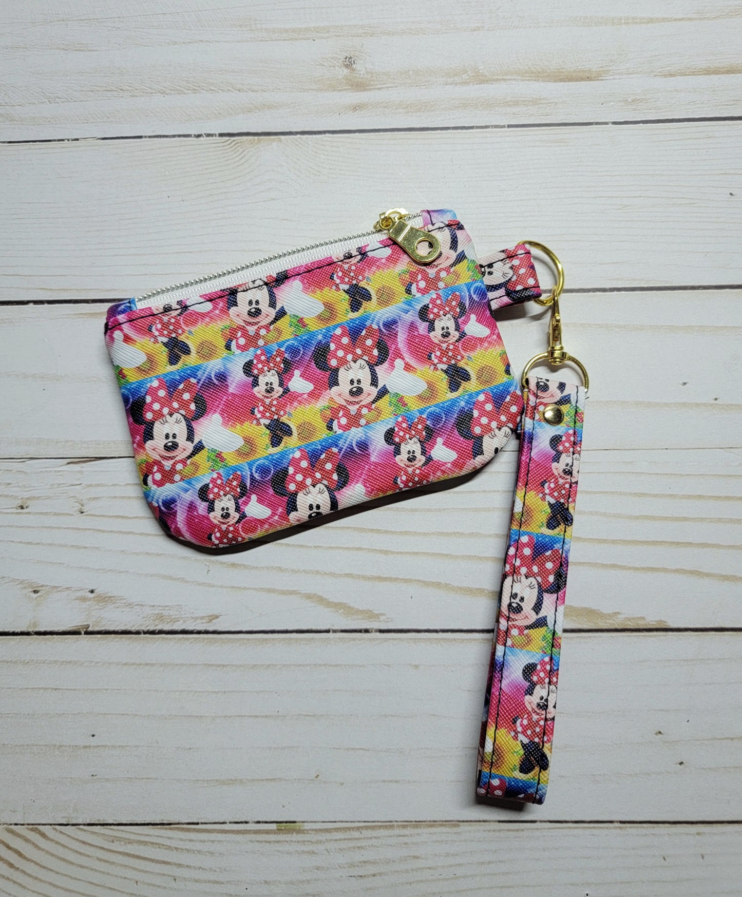 Rainbow Magical Friends ID Wristlet