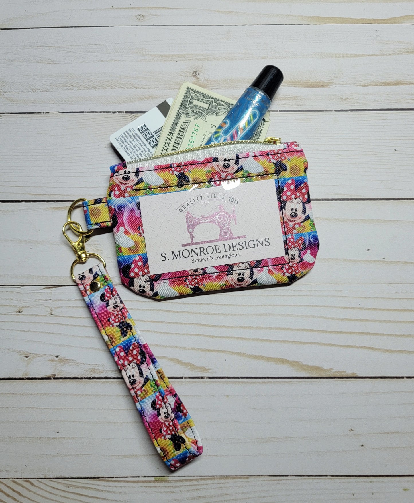 Rainbow Magical Friends ID Wristlet