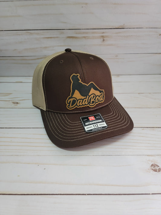 Dad Bod// Trucker style snapback hat
