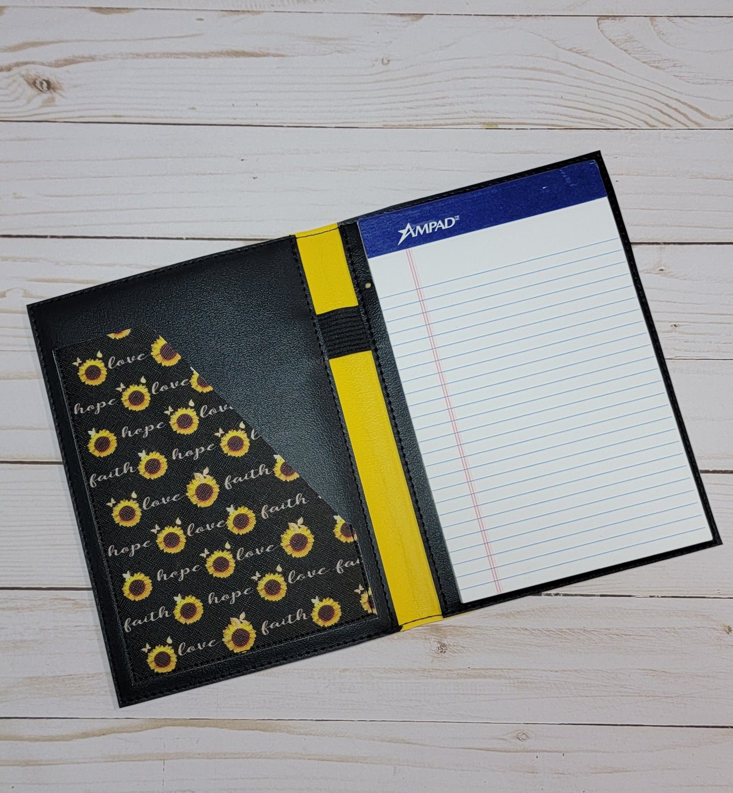 Faith Love Hope Notebook Cover