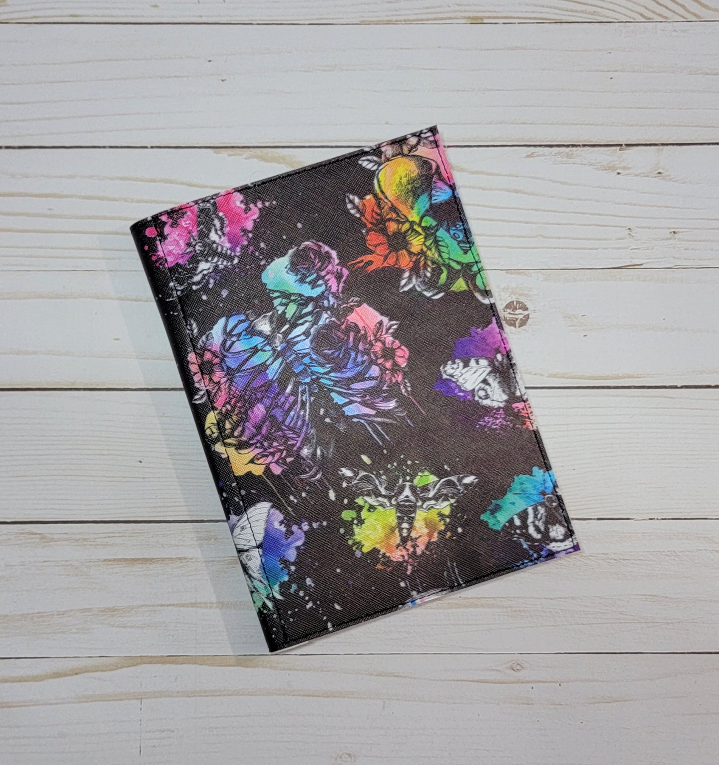 Skulls & Moths Notebook Cover