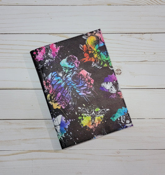 Skulls & Moths Notebook Cover