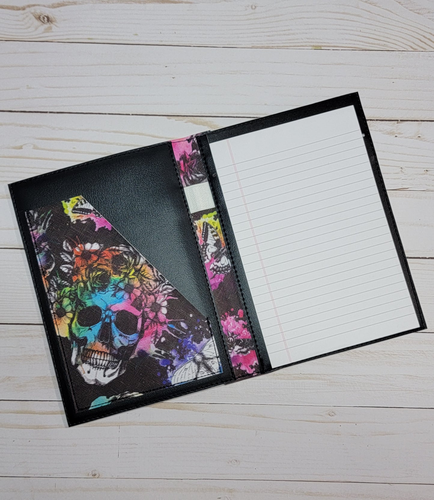 Skulls & Moths Notebook Cover