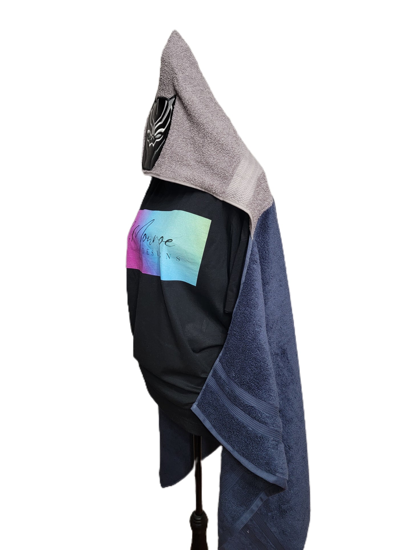 Hero cat man/ Kids hooded towel