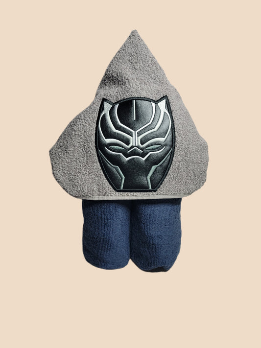 Hero cat man/ Kids hooded towel