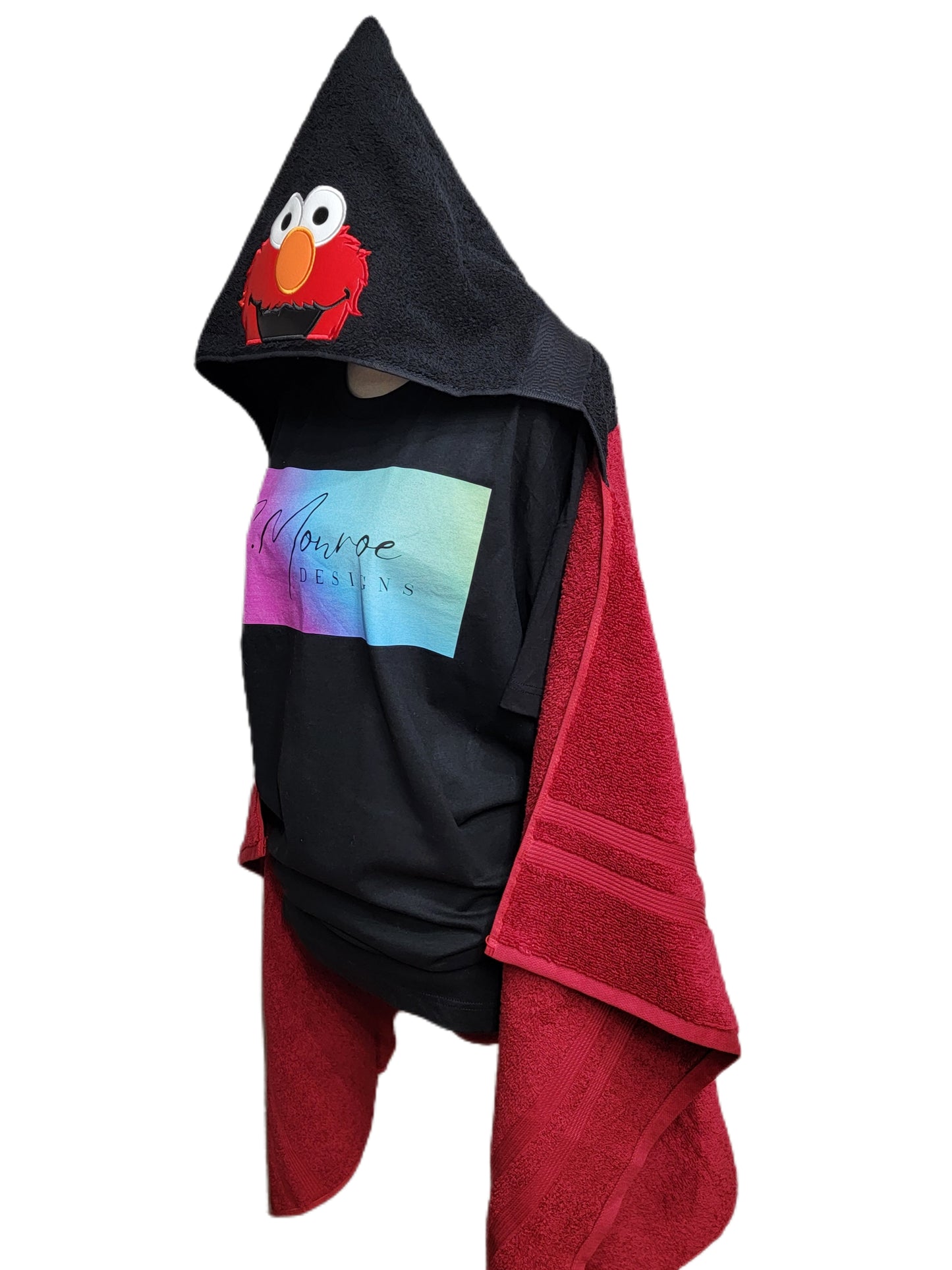Tickle me puppet/ kids hooded towels
