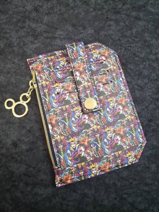 Villain // pocket pal/ minimalist wallet/card holder/ coin pouch