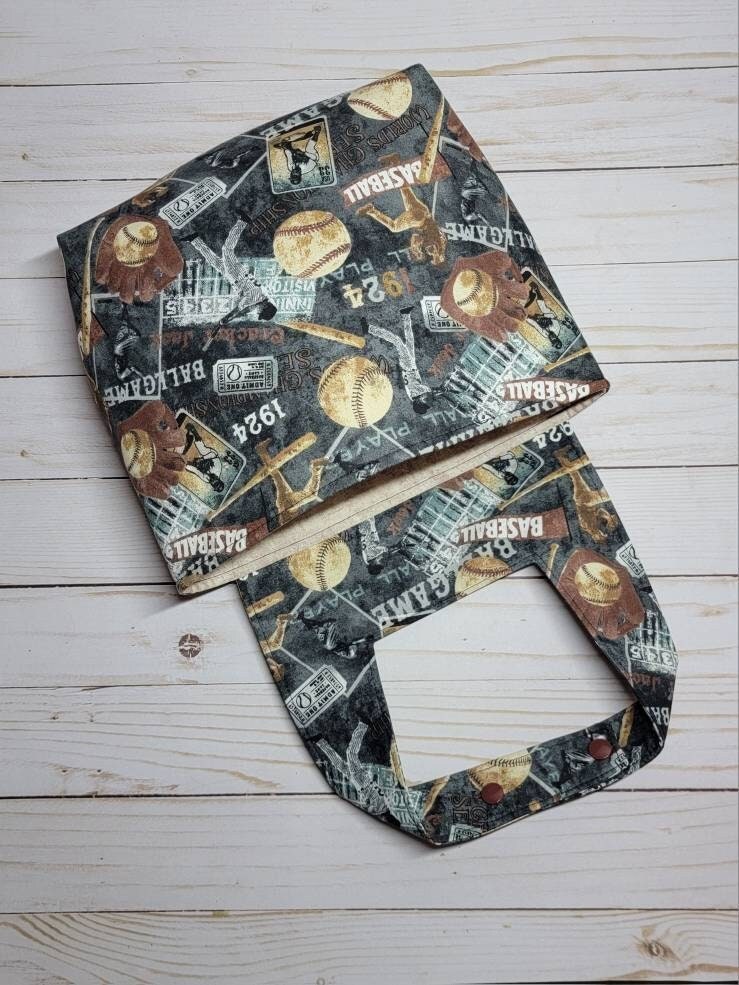 Baseball/ vintage look/ headrest car trashbag/ car organizer and storage