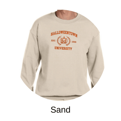 Halloween University embroidered sweatshirt