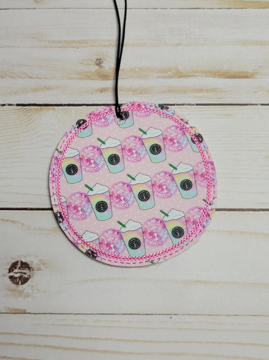 Coffee love/ unscented car freshie