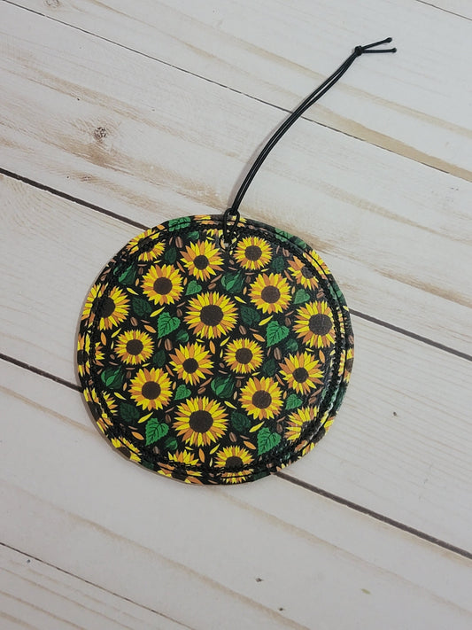 Sunflower/ Car freshie