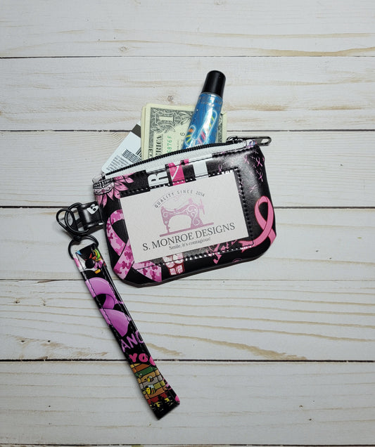 Breast Cancer ID Wristlet