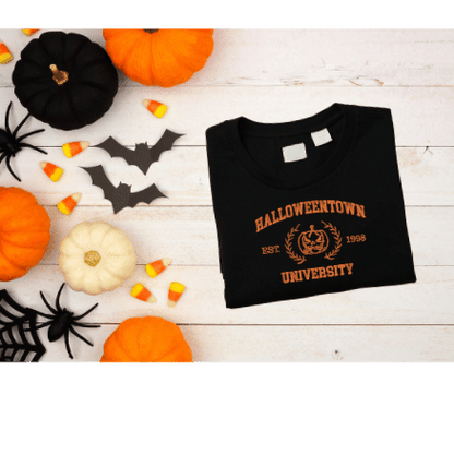 Halloween University embroidered sweatshirt