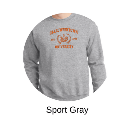 Halloween University embroidered sweatshirt