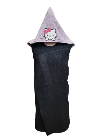 Little Kitty/ kids hooded towel